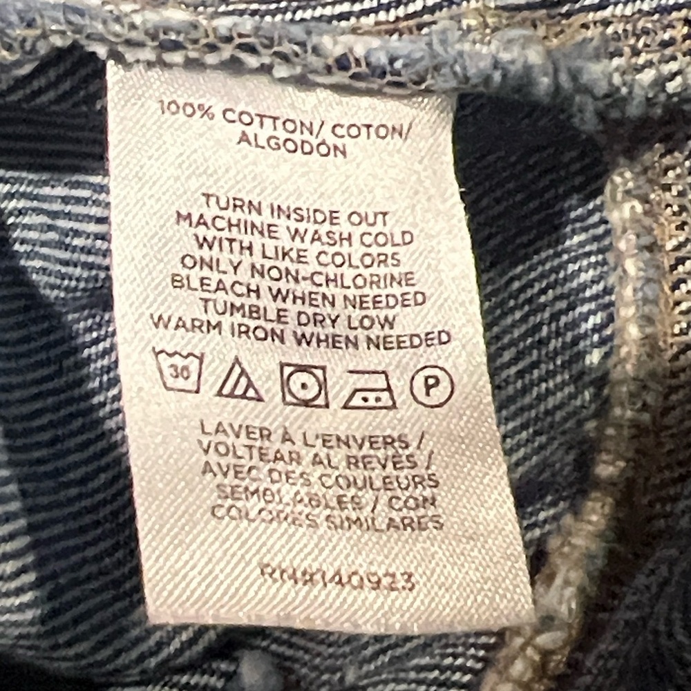 Loft The relaxed straight patch pocket med wash jean size 27/4 - Picture 7 of 7